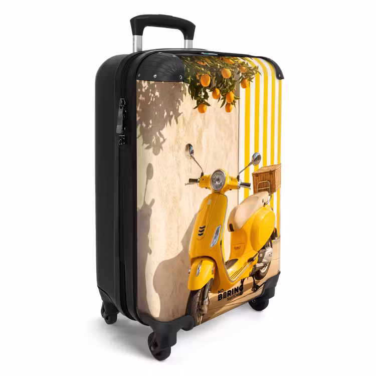 Koffer - Roller – Natur – Sommer – Gelb – Mittelmeer — 2