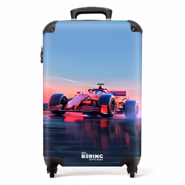 Rode racer NBS - Handbagage koffer - Unisex middel -productfoto_recht