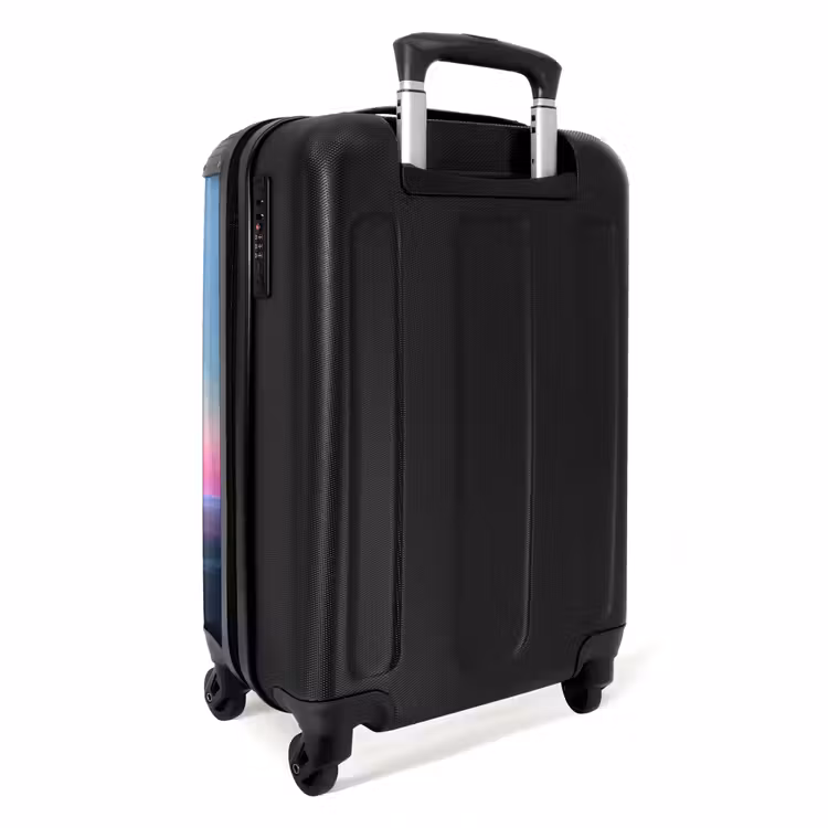 Rode racer NBS - Handbagage koffer - Unisex middel -achterkant