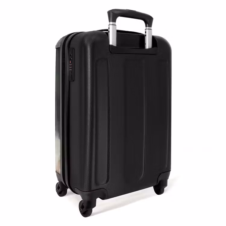 Koffer - Rotwild – Geweih – Gemälde – Rustikal - Edelhert - Gewei - Schildering - Rustiek NBS - Handbagage koffer - Volwassenen Unisex middel
