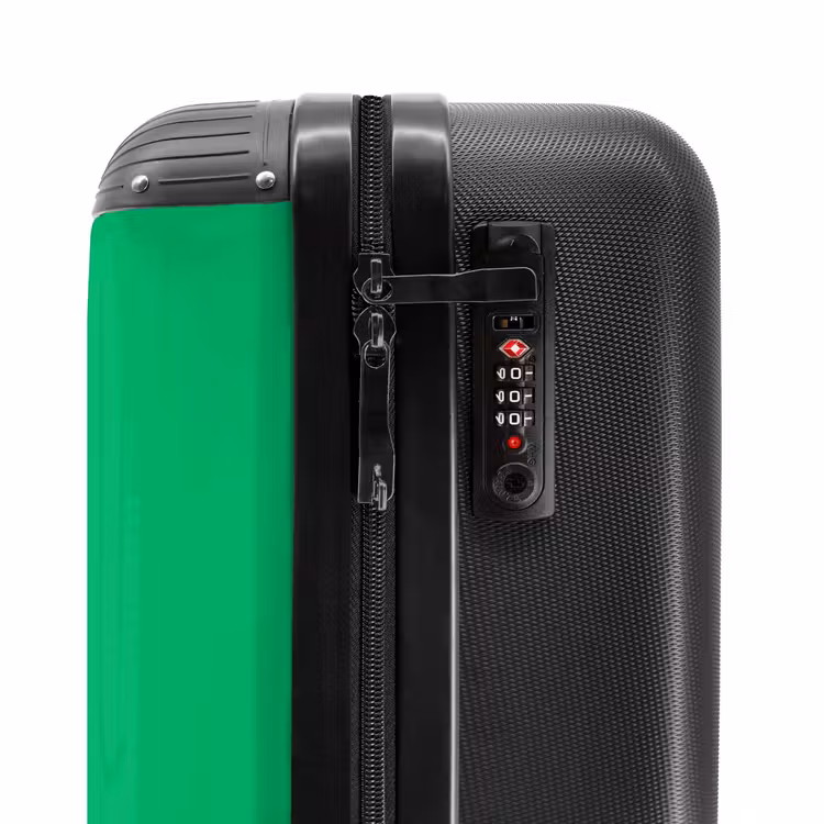 Koffer - Sandwich – Grün – Discokugel - Sandwich - Groen - discobal NBS - Handbagage koffer - Volwassenen Unisex middel