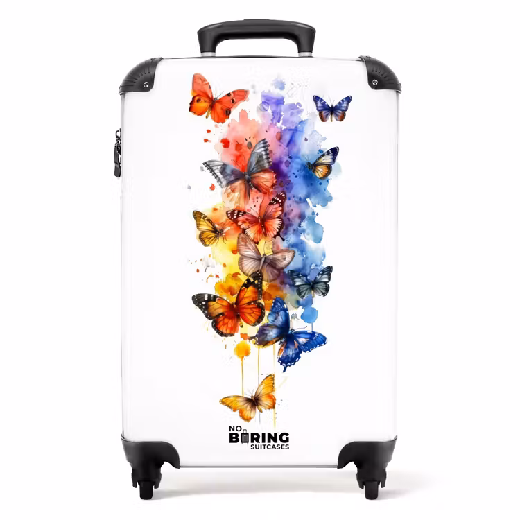 Vlinderzwerm NBS - Handbagage koffer - Unisex middel -productfoto_recht