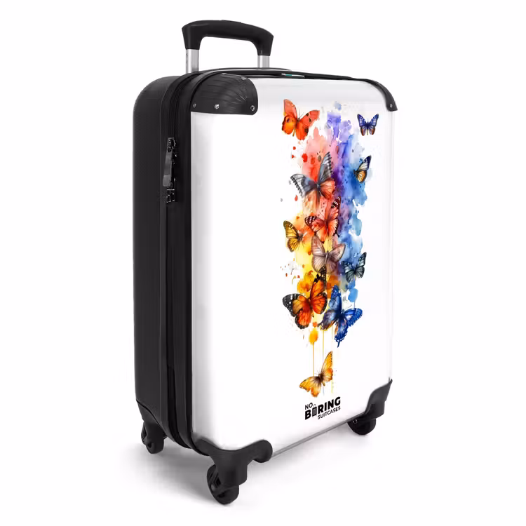 Vlinderzwerm NBS - Handbagage koffer - Unisex middel -productfoto_3d