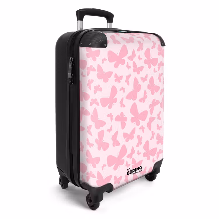 Vlinderdroom NBS - Handbagage koffer - Unisex middel -productfoto_3d