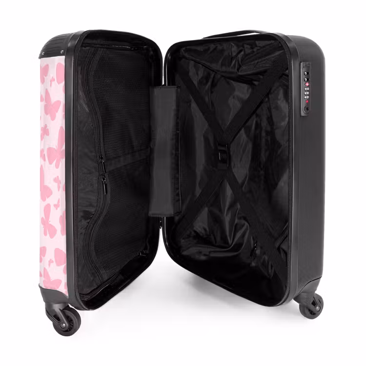 Vlinderdroom NBS - Handbagage koffer - Unisex middel -binnenkant