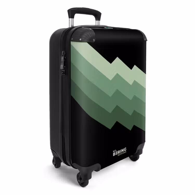 118 NBS - Handbagage koffer - Volwassenen Unisex middel -productfoto_3d