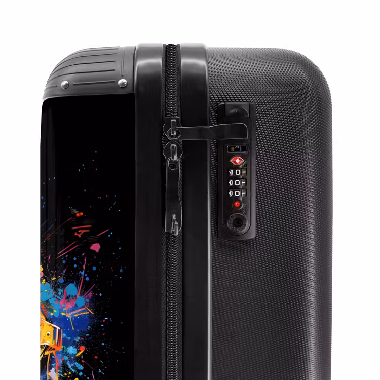 Zwembril met graffiti NBS - Handbagage koffer - Unisex middel -slot