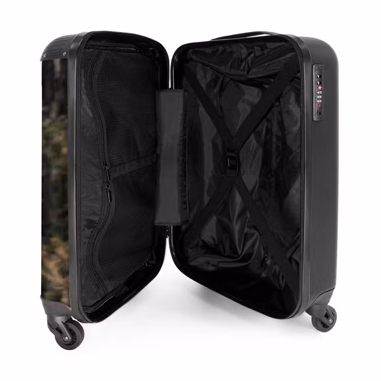 Koffer - Seeadler – Fliegen – Wald – Natur - Zeearend - Vliegen - Bos - Natuur NBS - Handbagage koffer - Volwassenen Unisex middel