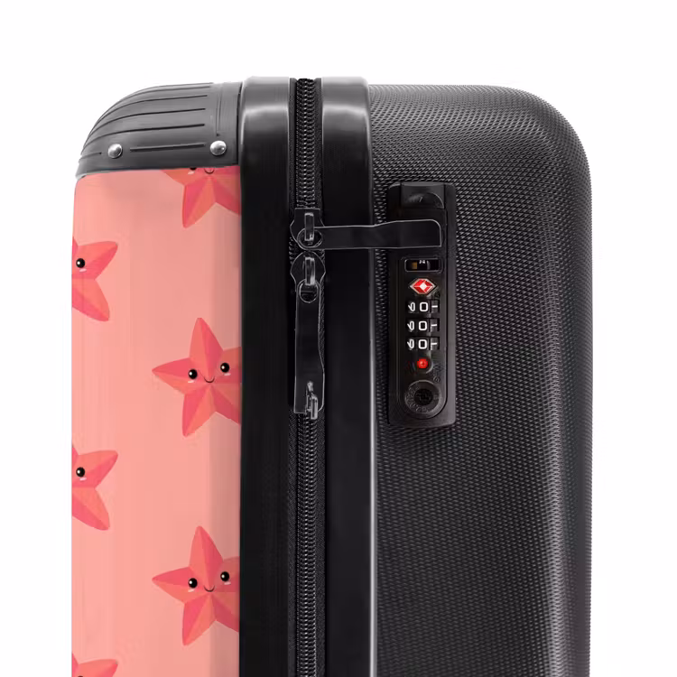 Zeester zandstorm NBS - Handbagage koffer - Unisex middel -slot