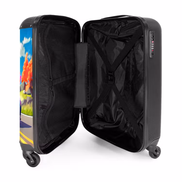 Sirene speedcar NBS - Handbagage koffer - Unisex middel -binnenkant