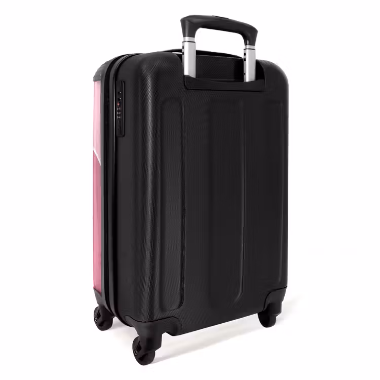 Koffer - Sonne – Berge – Natur – Abstrakt – Rosa - Zon - Bergen - Natuur - Abstract - Roze NBS - Handbagage koffer - Vrouwen middel