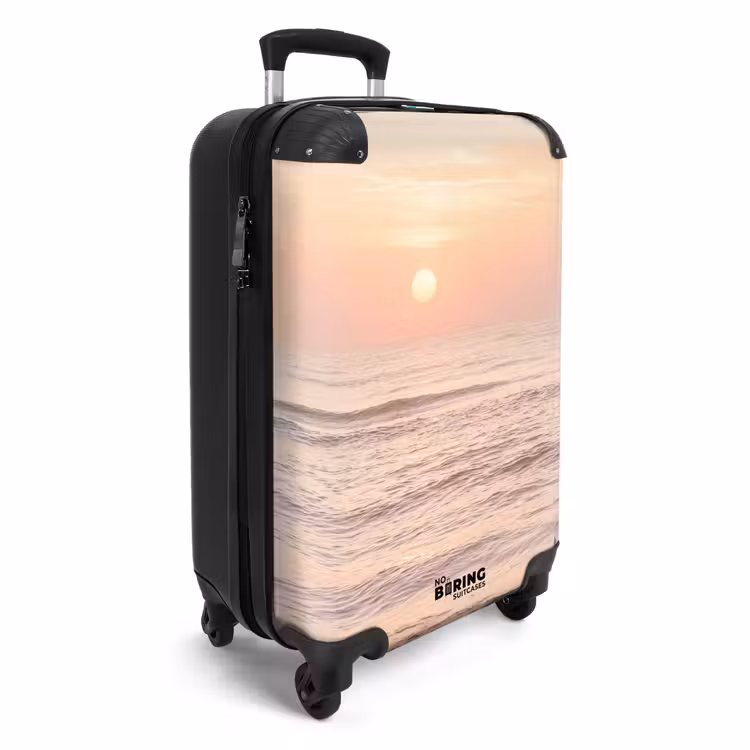 Koffer - Sonne – Strand – Rosa - Zon - Strand - Roze NBS - Handbagage koffer - Vrouwen middel