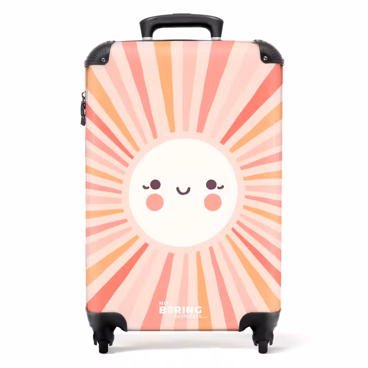 zonnestralenfeest NBS - Handbagage koffer - Unisex middel -productfoto_recht