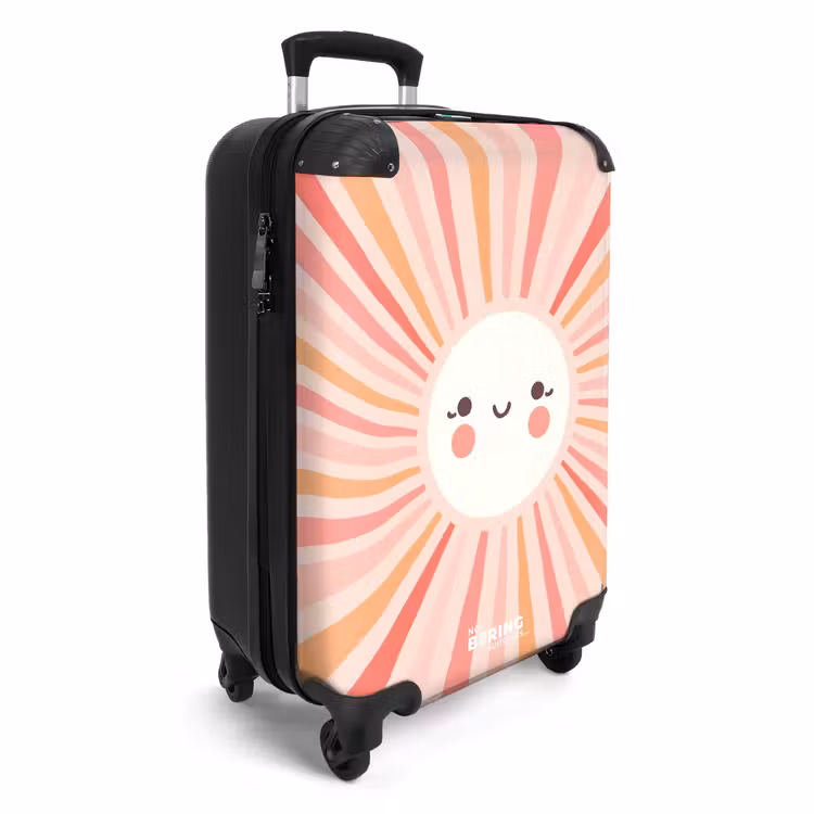 zonnestralenfeest NBS - Handbagage koffer - Unisex middel -productfoto_3d