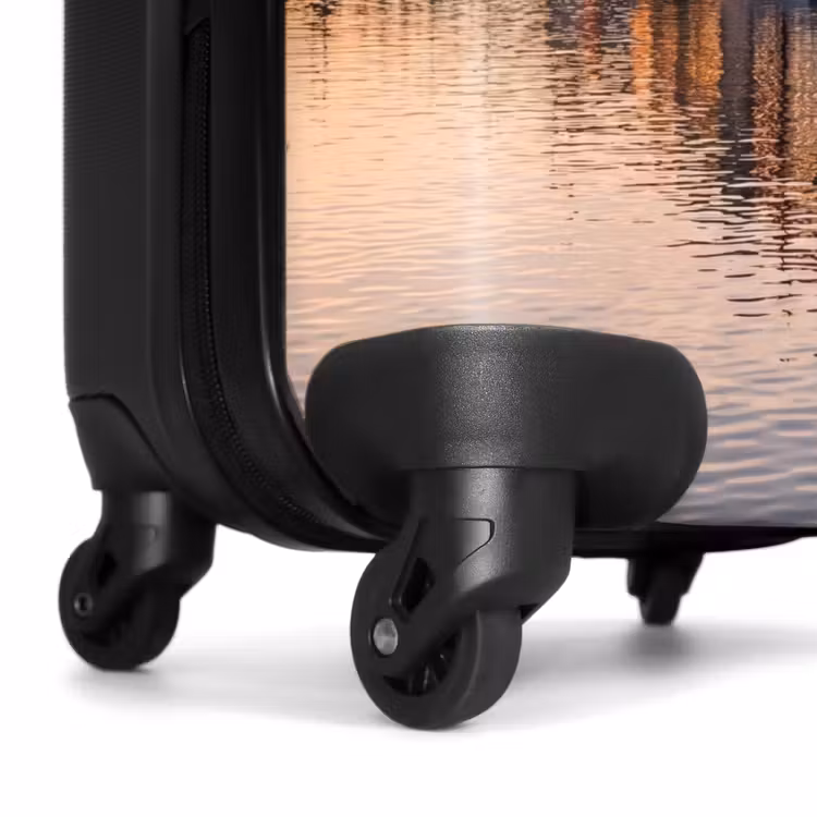 Koffer - Stadt – Kanal – Sonnenuntergang – Klassisch – Farbenfroh - Stad - Gracht - Zonsondergang - Klassiek - Kleurrijk NBS - Handbagage koffer - Volwassenen Unisex middel