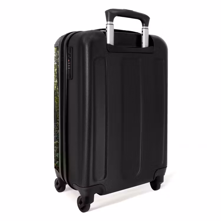 Koffer - Steine – Treppe – Wald – Natur - Stenen - Trap - Bos - Natuur NBS - Handbagage koffer - Volwassenen Unisex middel