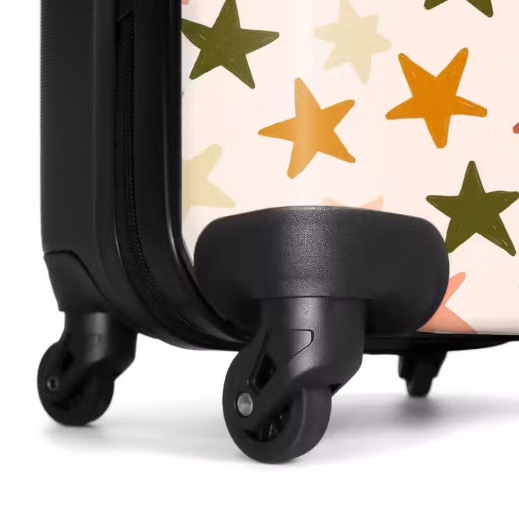Koffer - Sterne – Muster – Bunt - Sterren - Patroon - Kleurrijk NBS - Handbagage koffer - Vrouwen middel