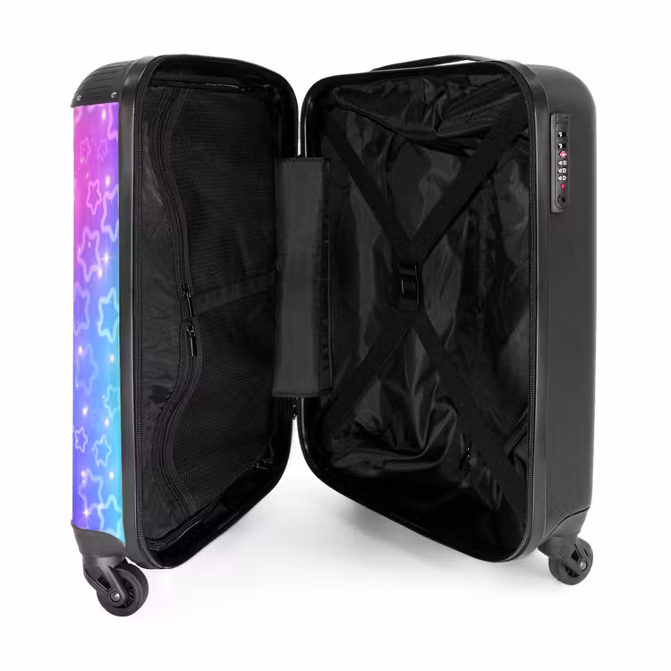 Starry sparkle NBS - Handbagage koffer - Unisex middel -binnenkant