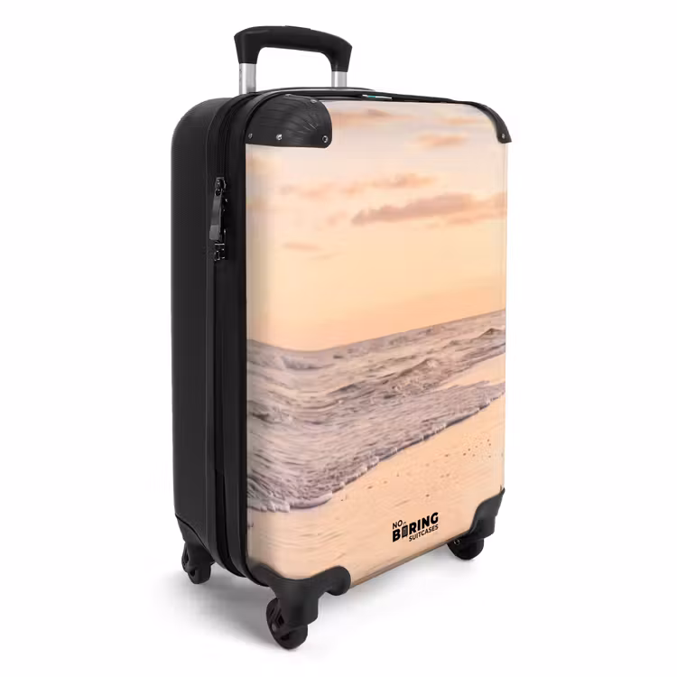 Strand - Branding - Wolken NBS - Handbagage koffer - Volwassenen Unisex middel -productfoto_3d