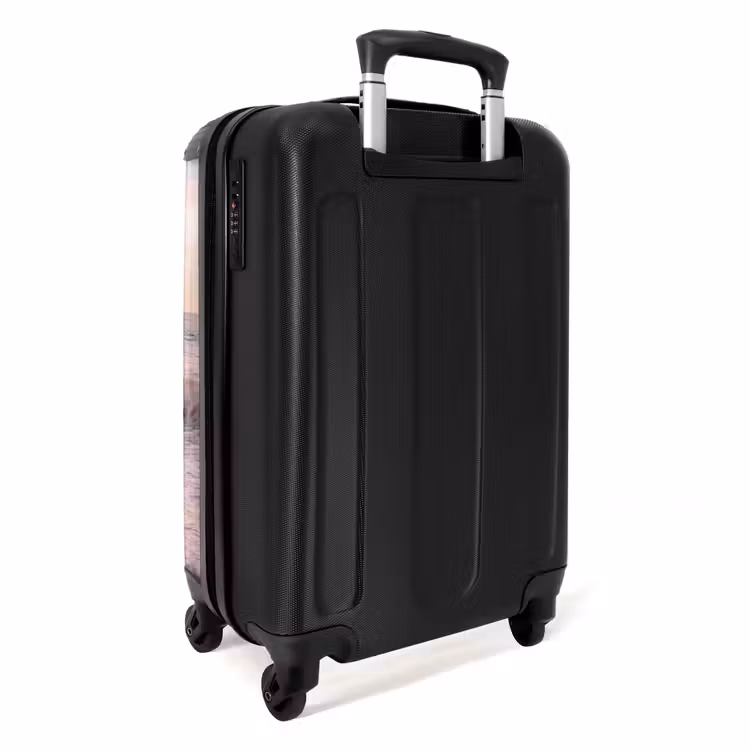 Koffer - Strand – Meer – Wellen – Natur – Sonnenuntergang - Strand - Zee - Golven - Natuur - Zonsondergang NBS - Handbagage koffer - Vrouwen middel