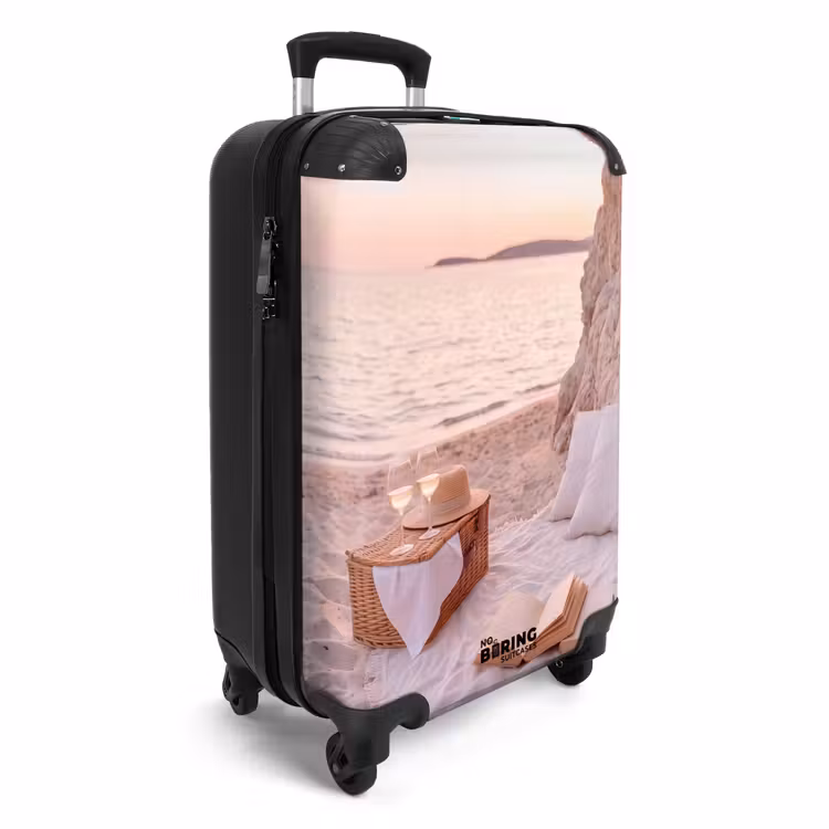 Koffer - Strand – Picknick – Sonnenuntergang – Sommer – Natur - Strand - Picknick - Zonsondergang - Zomer - Natuur NBS - Handbagage koffer - Vrouwen middel