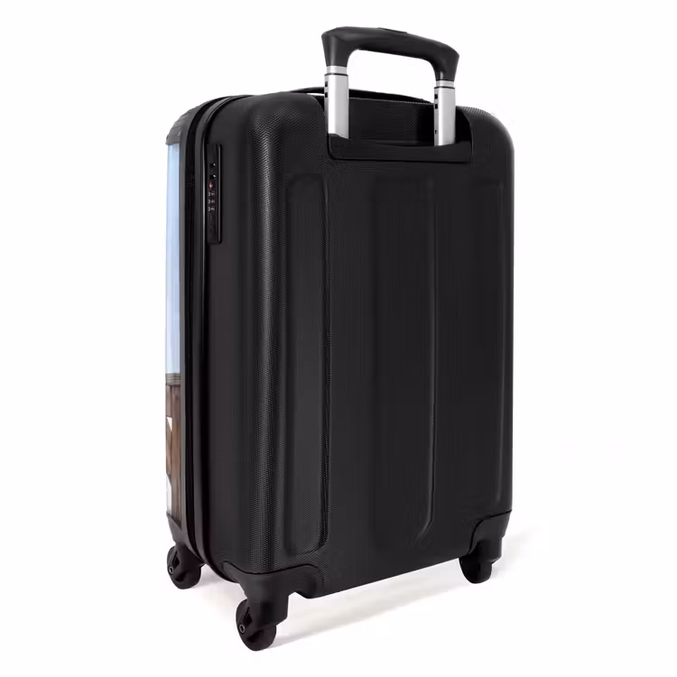 Koffer - Surfbrett – Strand – Sommer – Blau – Wasser - Surfplank - Strand - Zomer - Blauw - Water NBS - Handbagage koffer - Volwassenen Unisex middel