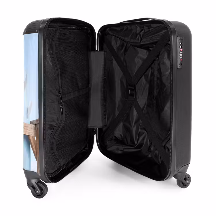 Koffer - Surfbrett – Strand – Sommer – Blau – Wasser - Surfplank - Strand - Zomer - Blauw - Water NBS - Handbagage koffer - Volwassenen Unisex middel