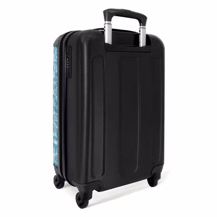 Surfboard - Water - Badpak - Oranje NBS - Handbagage koffer - Volwassenen Unisex middel -achterkant