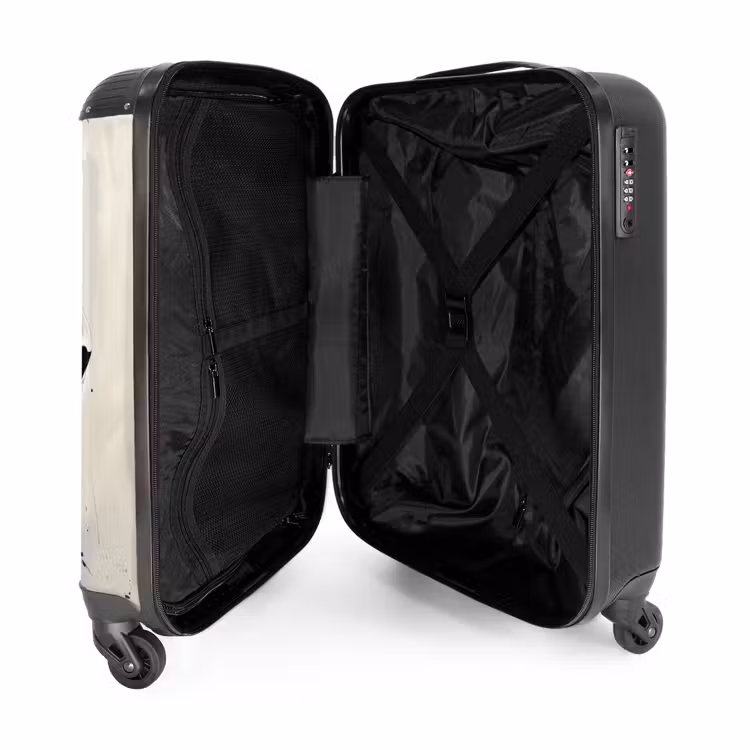 11 NBS - Handbagage koffer - Unisex middel -binnenkant