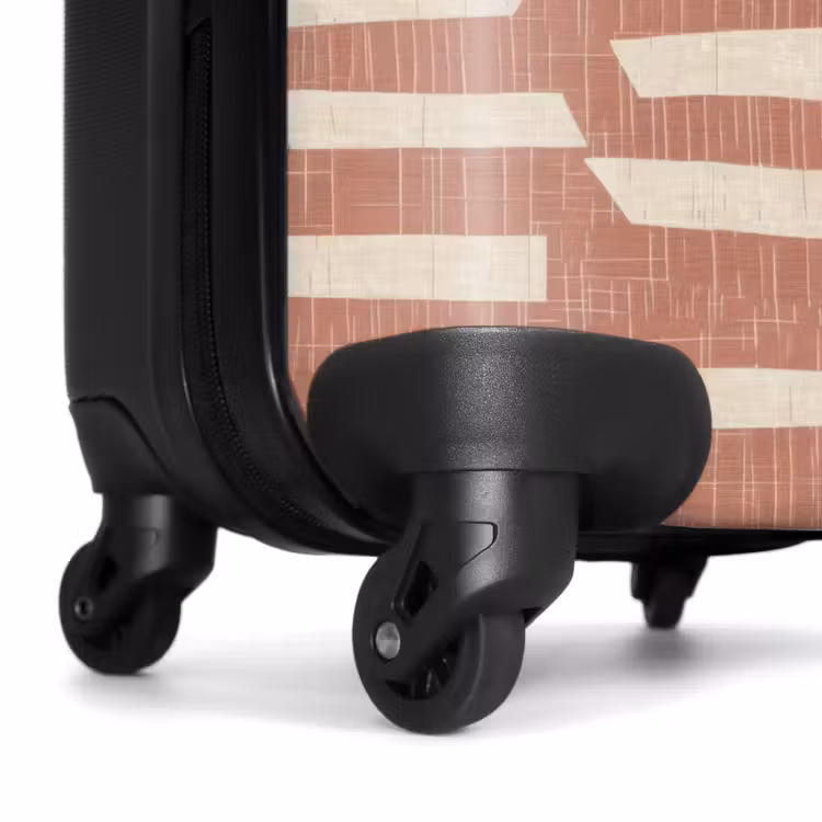 Koffer - Terrakotta – Abstrakt – Textur – Muster - Terracotta - Abstract - Textuur - Patroon NBS - Handbagage koffer - Vrouwen middel