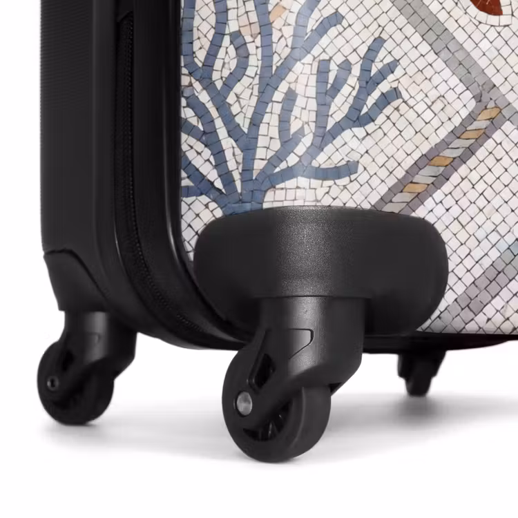 Koffer - Tier – Mosaik – Meer – Klassisch – Braun - Dier - Mozaïek - Zee - Klassiek - Bruin NBS - Handbagage koffer - Volwassenen Unisex middel