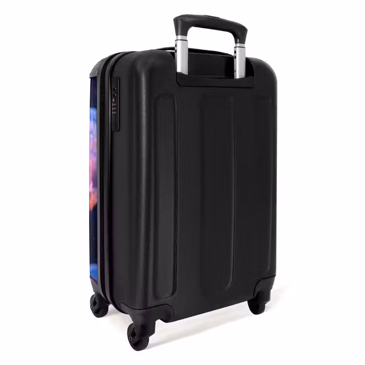 Koffer - Tier – Unterwasser – Natur – Rosa – Geheimnisvoll - Dier - Onderwater - Natuur - Roze - Mysterieus NBS - Handbagage koffer - Volwassenen Unisex middel