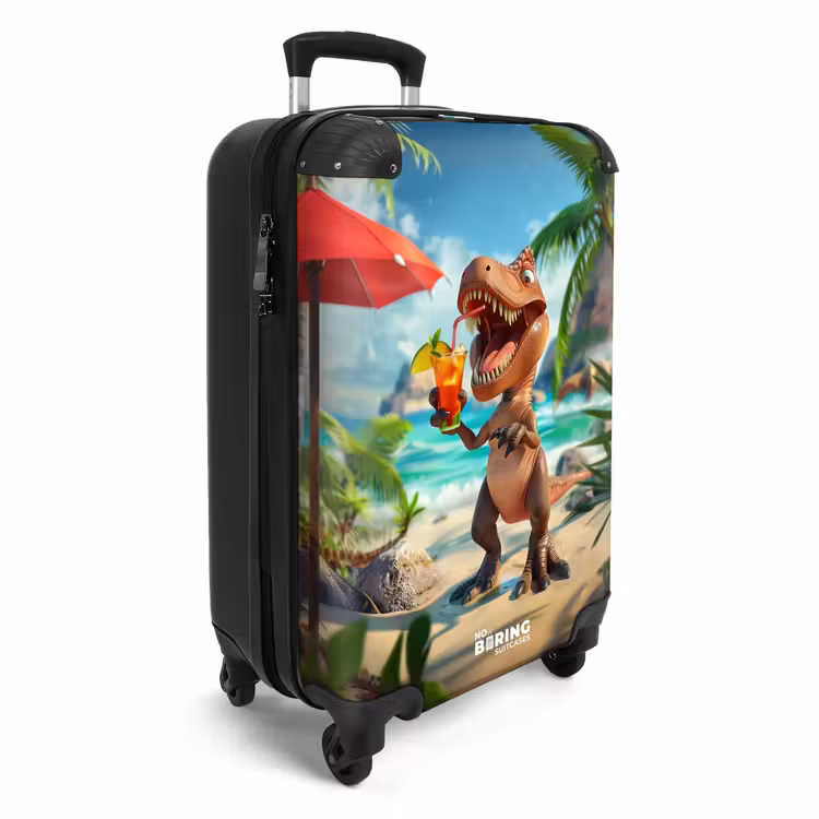 tropisaurus rex NBS - Handbagage koffer - Unisex middel -productfoto_3d