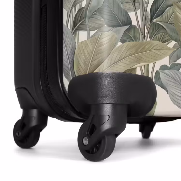 Koffer - Tropisch – Pflanzen – Modern – Grün - Tropisch - Planten - Modern - Groen NBS - Handbagage koffer - Vrouwen middel