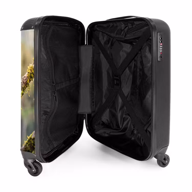 Koffer - Tukan – Dschungel – Natur – Bunt - Toekan - Jungle - Natuur - Kleurrijk NBS - Handbagage koffer - Volwassenen Unisex middel
