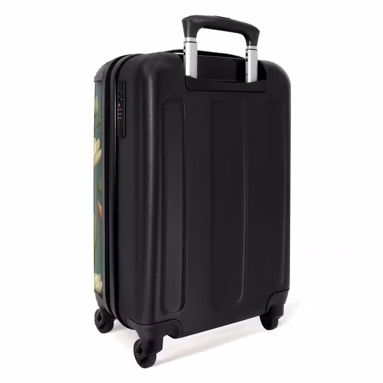 Koffer - Tulpen - Botanisch - Grün - Tulpen - Botanisch - Groen NBS - Handbagage koffer - Vrouwen middel