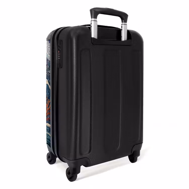 Koffer - Unterwasser – Korallen – Fische – Natur – Kunst - Onderwater - Koraal - Vis - Natuur - Kunst NBS - Handbagage koffer - Volwassenen Unisex middel