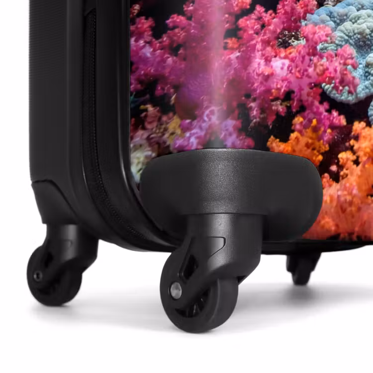 Koffer - Unterwasser – Korallenriff – Fische – Ozean – Natur - Onderwater - Koraalrif - Vissen - Oceaan - Natuur NBS - Handbagage koffer - Volwassenen Unisex middel
