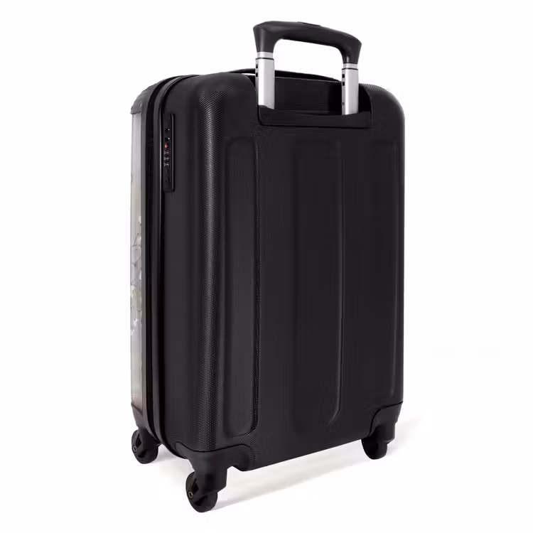 Koffer - Vase – Gipskraut – Weiß - Vaas - Gipskruid - Wit NBS - Handbagage koffer - Vrouwen middel