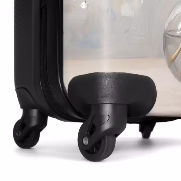 Koffer - Vase – Gipskraut – Weiß - Vaas - Gipskruid - Wit NBS - Handbagage koffer - Vrouwen middel