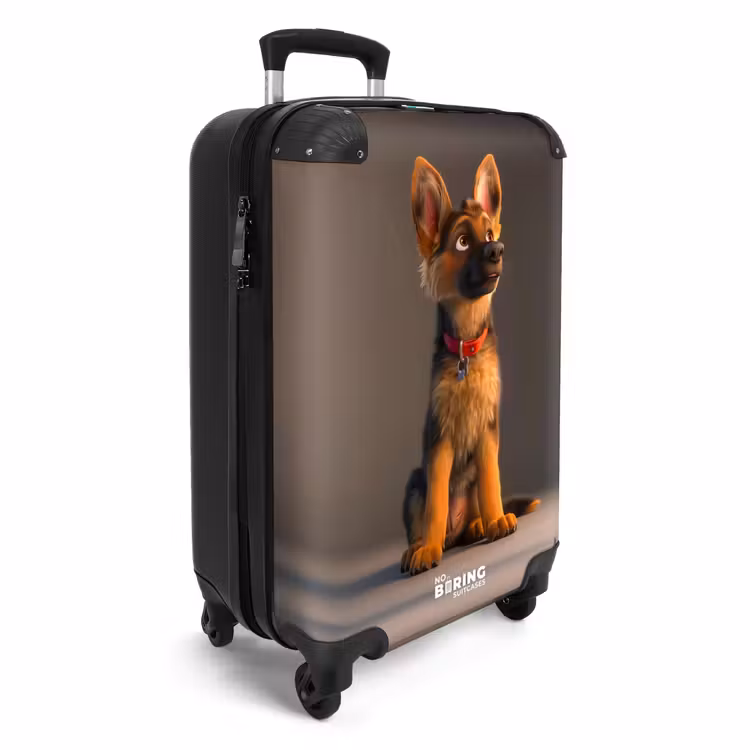 Hidde herder NBS - Handbagage koffer - Unisex middel -productfoto_3d