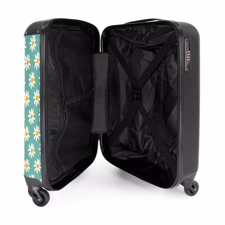 22 NBS - Handbagage koffer - Unisex middel -binnenkant