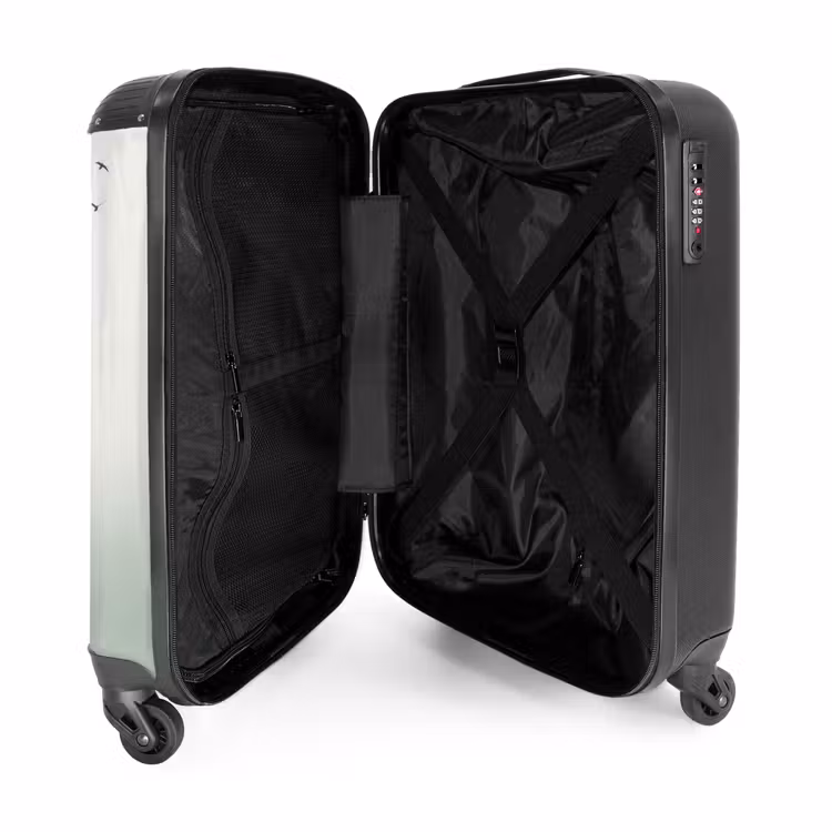 Koffer - Vogel – Flug – Natur – Minimalistisch - Vogel - Vlucht - Natuur - Minimalistisch NBS - Handbagage koffer - Volwassenen Unisex middel