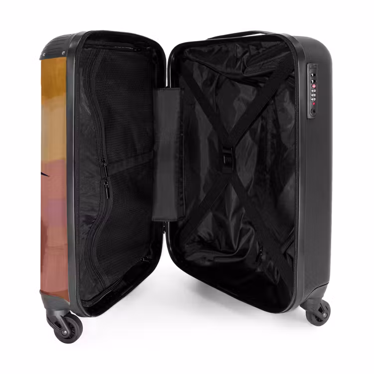 Vogels - Snavel - Abstract NBS - Handbagage koffer - Volwassenen Unisex middel -binnenkant