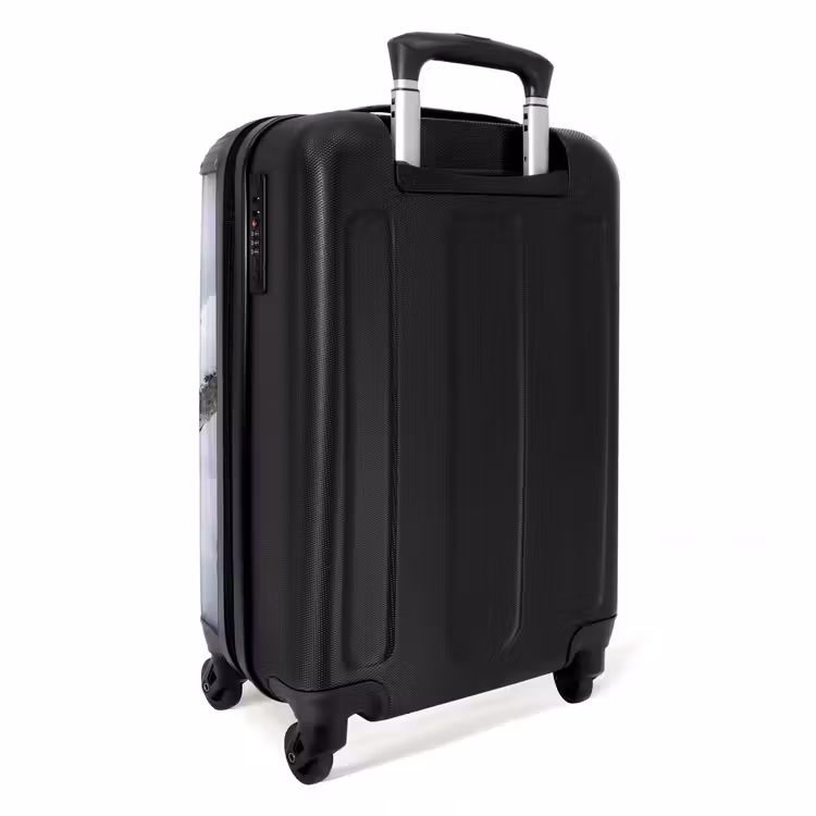 Koffer - Vögelchen – Schnee – Ast – Winter – Sanft - Vogeltje - Sneeuw - Tak - Winter - Zacht NBS - Handbagage koffer - Volwassenen Unisex middel