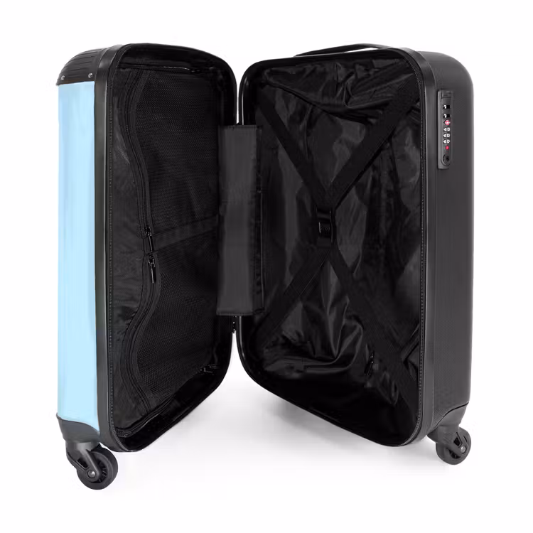 Passerende pauw NBS - Handbagage koffer - Unisex middel -binnenkant