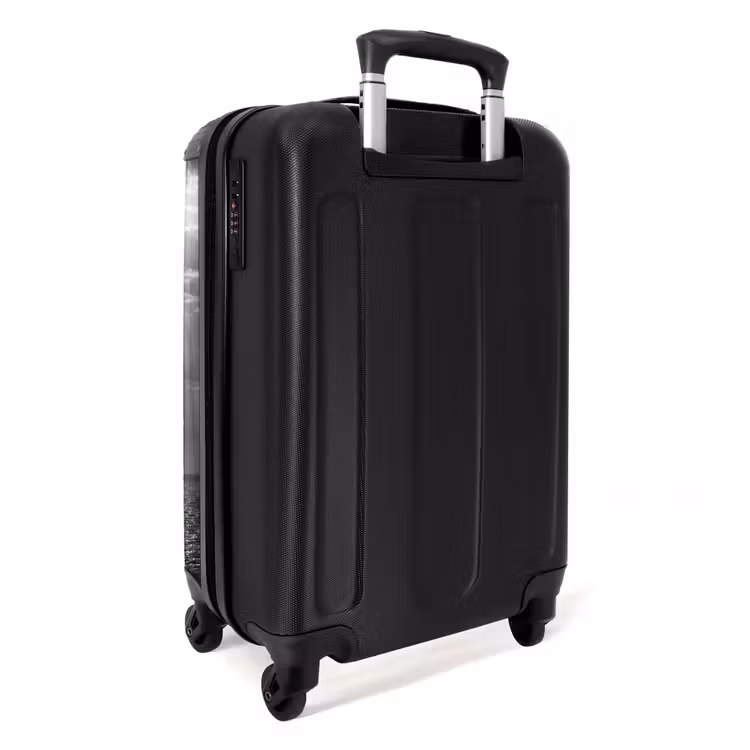Koffer - Wasser – Boot – Luft – Natur – Schwarz-Weiß - Water - Boot - Lucht - Natuur - Zwart-wit NBS - Handbagage koffer - Volwassenen Unisex middel