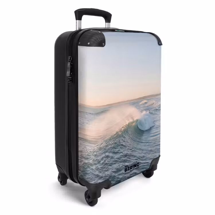 Golf - Zee - Water NBS - Handbagage koffer - Volwassenen Unisex middel -productfoto_3d