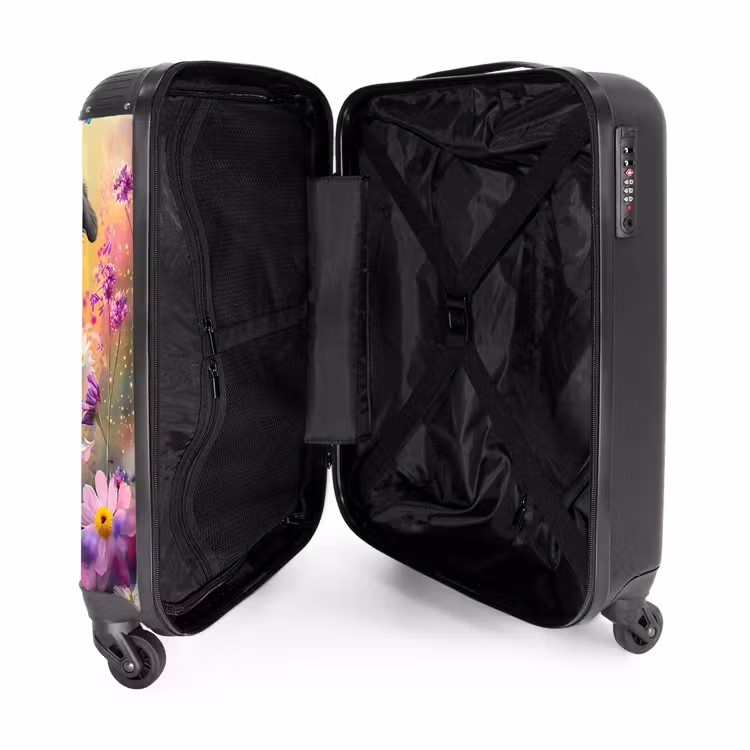 Wessel Woef NBS - Handbagage koffer - Unisex middel -binnenkant