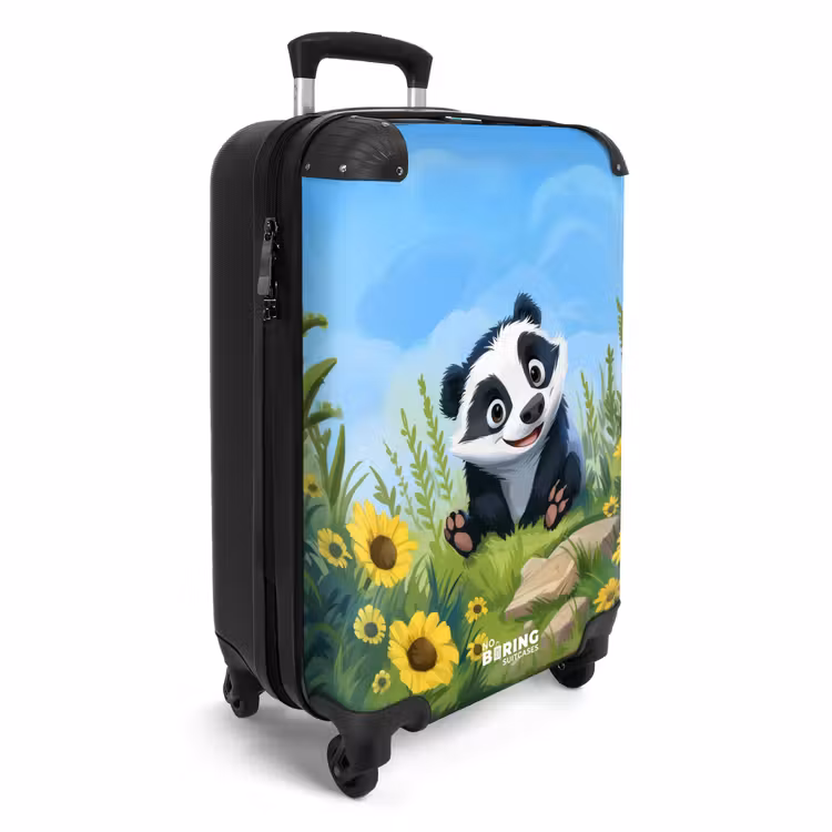 Willem wasbeer NBS - Handbagage koffer - Unisex middel -productfoto_3d